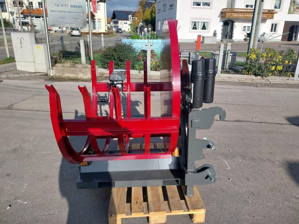 Holzbündelgerät mechanisch Bündelgerät Profi Brennholzbündelgerät - Attachment for Forestry equipment: picture 4 Holzbündelgerät mechanisch Bündelgerät Profi Brennholzbündelgerät - Attachment for Forestry equipment: picture 4