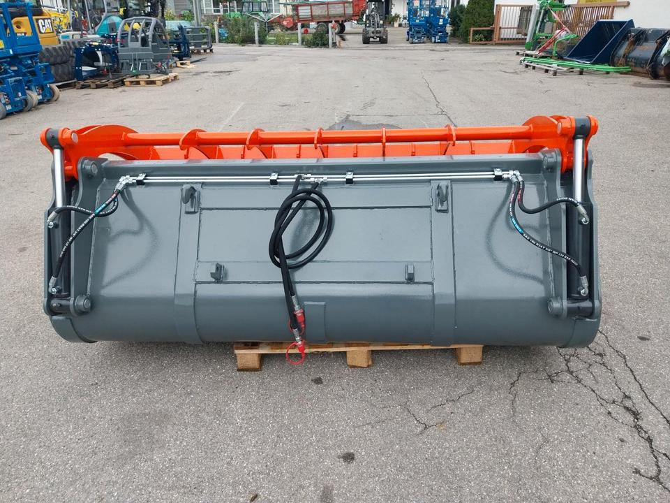 Greifschaufel 2,2m Euro Frontlader Schäffer Hoflader Schaufel - Loader bucket: picture 4 Greifschaufel 2,2m Euro Frontlader Schäffer Hoflader Schaufel - Loader bucket: picture 4