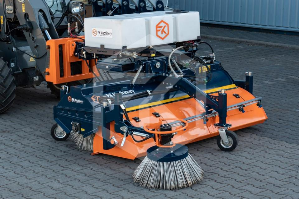 Broom Kehrmaschine 1,2m bis 2,8m Schlepper Radlader Liebherr Cat Euro: picture 10