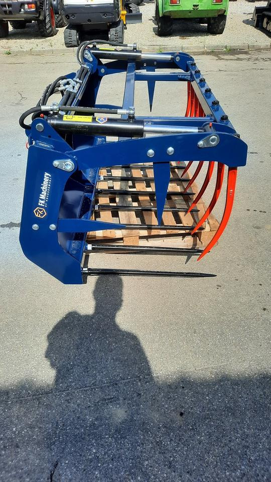 Krokodilgebiss Greifschaufel Frontlader Weidemann Hoflader Euro - Silage equipment: picture 3 Krokodilgebiss Greifschaufel Frontlader Weidemann Hoflader Euro - Silage equipment: picture 3