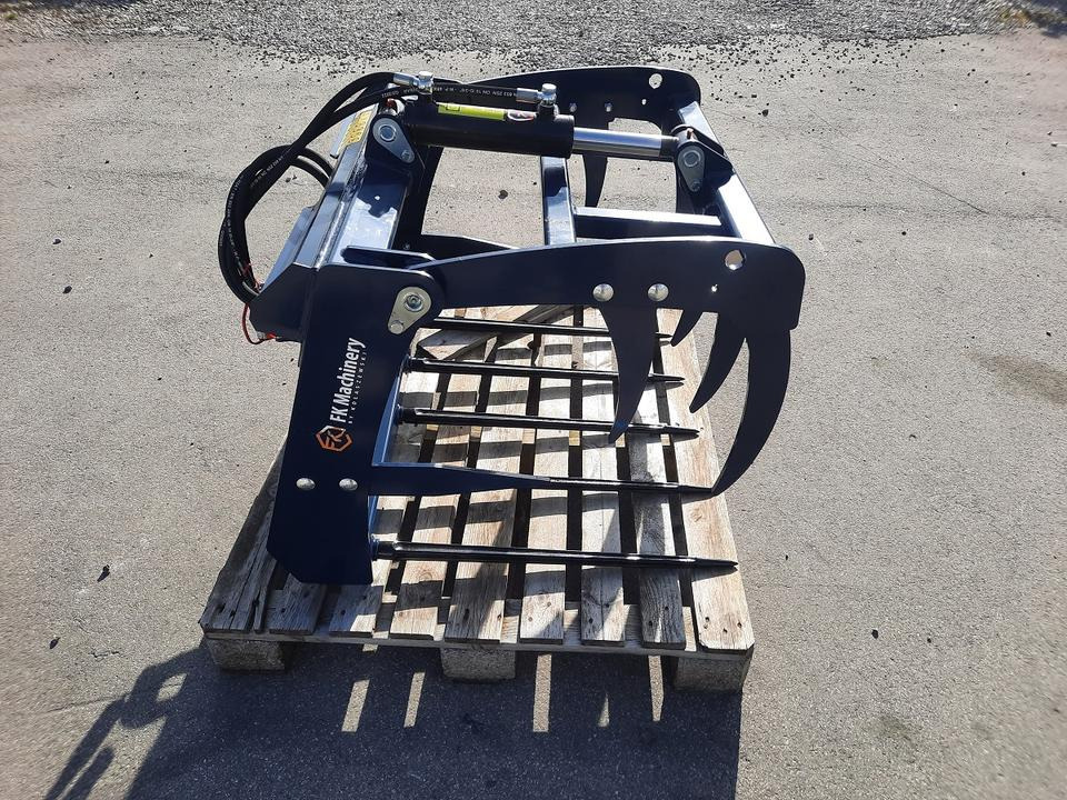 Krokodilgebiss mini Greifschaufel Frontlader Hoflader Euro - Silage equipment: picture 4 Krokodilgebiss mini Greifschaufel Frontlader Hoflader Euro - Silage equipment: picture 4