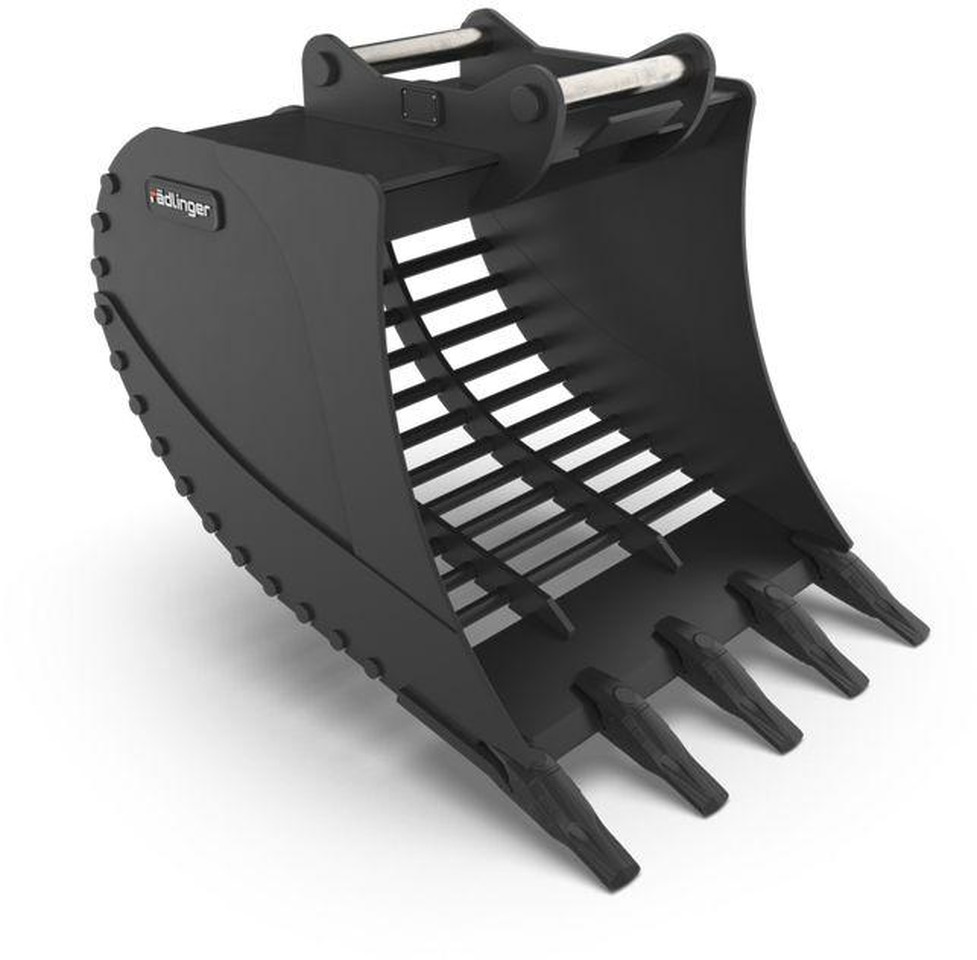 Rädlinger Sieblöffel MS 03 80 er Minibagger 3,5 - 5 to Takeuchi - Sorting bucket for Mini excavator: picture 1 Rädlinger Sieblöffel MS 03 80 er Minibagger 3,5 - 5 to Takeuchi - Sorting bucket for Mini excavator: picture 1