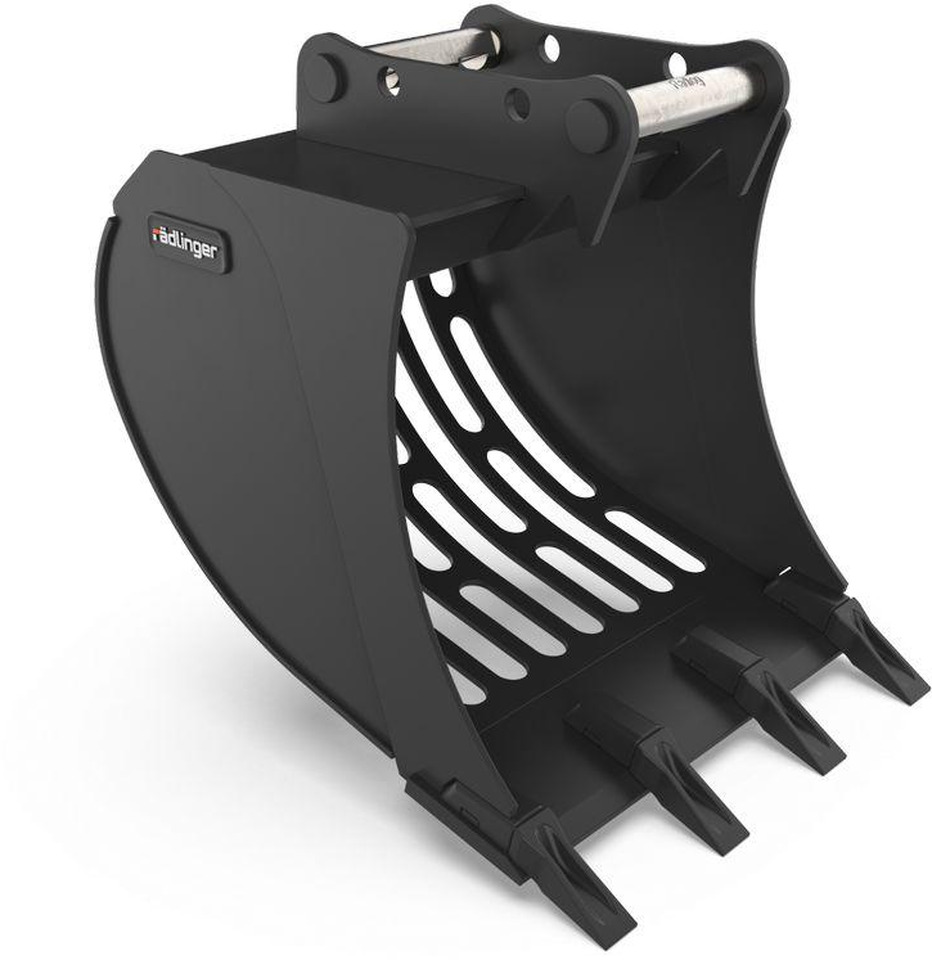 Rädlinger Sieblöffel OQ 65 Bagger 15,0 - 19,0 to Hitachi Liebherr - Sorting bucket for Excavator: picture 1 Rädlinger Sieblöffel OQ 65 Bagger 15,0 - 19,0 to Hitachi Liebherr - Sorting bucket for Excavator: picture 1