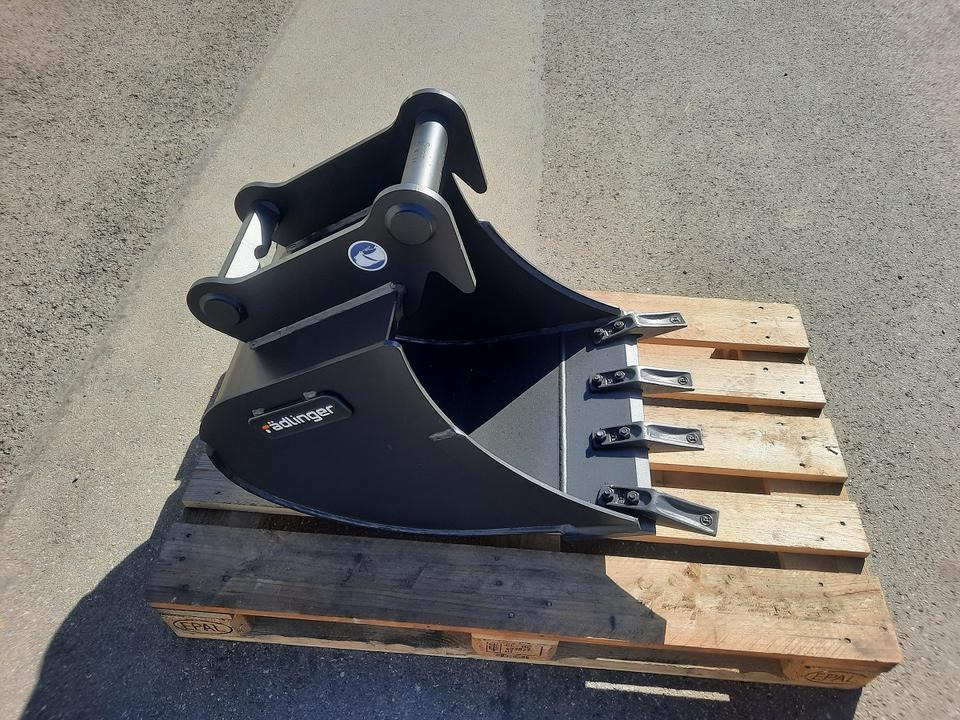 Rädlinger Tieflöffel 50 cm MS 03 Minibagger 2,6 – 3,5 t Lehnhoff - Excavator bucket: picture 4 Rädlinger Tieflöffel 50 cm MS 03 Minibagger 2,6 – 3,5 t Lehnhoff - Excavator bucket: picture 4