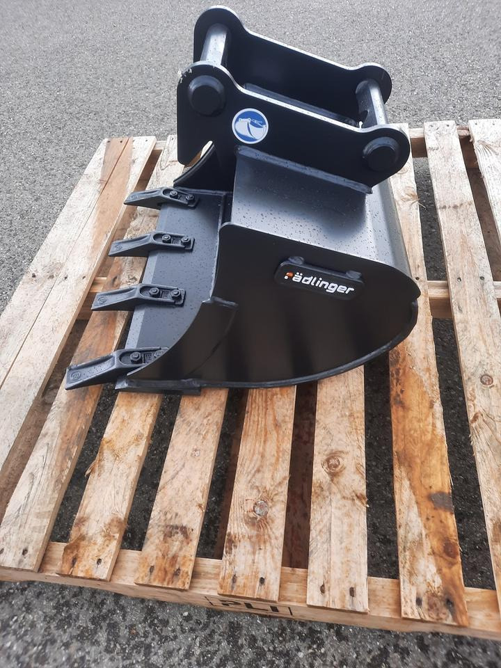 Rädlinger Tieflöffel 60 cm MS 01 Minibagger Bagger Lehnhoff - Excavator bucket: picture 4 Rädlinger Tieflöffel 60 cm MS 01 Minibagger Bagger Lehnhoff - Excavator bucket: picture 4