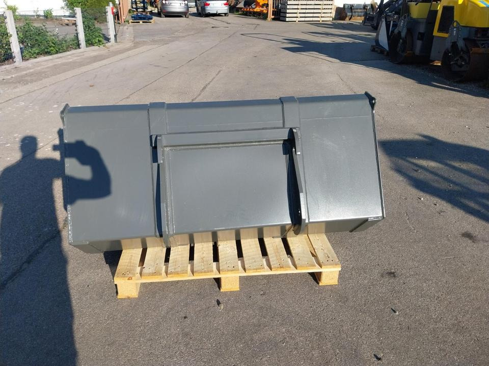 Schaufel 1,6m Weidemann Volumen Hoflader Radlader Lader - Loader bucket: picture 4 Schaufel 1,6m Weidemann Volumen Hoflader Radlader Lader - Loader bucket: picture 4