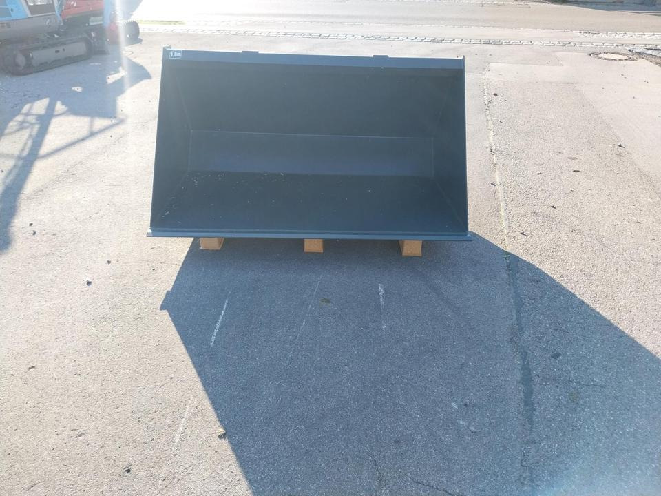 Schaufel 1,6m Weidemann Volumen Hoflader Radlader Lader - Loader bucket: picture 2 Schaufel 1,6m Weidemann Volumen Hoflader Radlader Lader - Loader bucket: picture 2