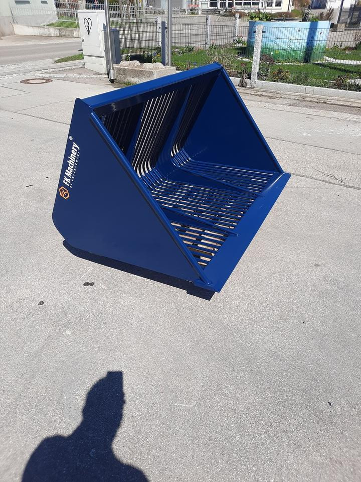 Siebschaufel Holzschaufel Rübenschaufel Kartoffelschaufel Case - Loader bucket: picture 3 Siebschaufel Holzschaufel Rübenschaufel Kartoffelschaufel Case - Loader bucket: picture 3