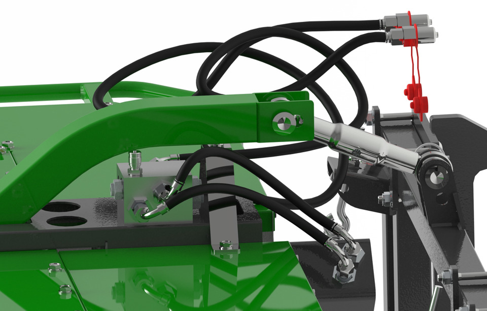 Talex Frontmähwerk Hydraulikantrieb Hoflader Radlader Teleskoplad - Mower: picture 5 Talex Frontmähwerk Hydraulikantrieb Hoflader Radlader Teleskoplad - Mower: picture 5