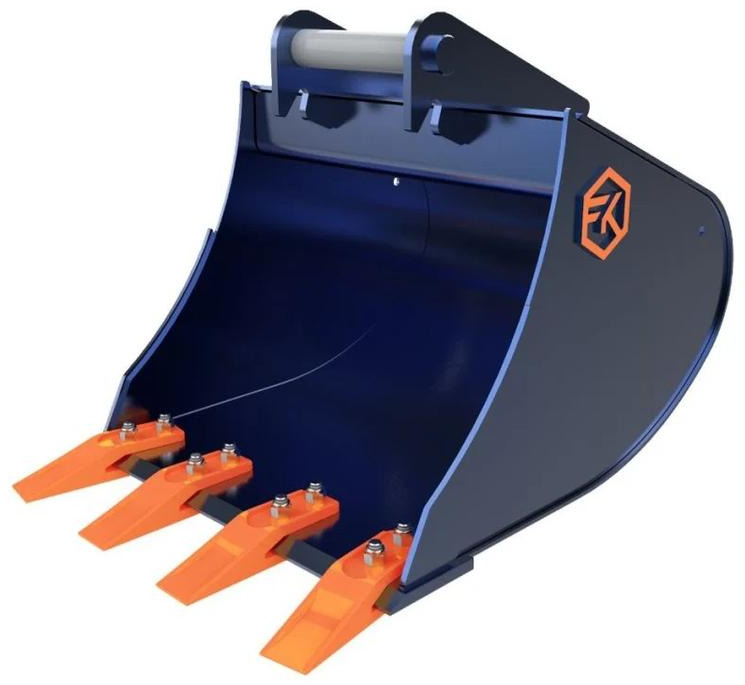 Neue Tieflöffel 1,9-2,6 to Grabenräumlöffel Minibagger Kubota Cat - Excavator bucket: picture 1 Neue Tieflöffel 1,9-2,6 to Grabenräumlöffel Minibagger Kubota Cat - Excavator bucket: picture 1