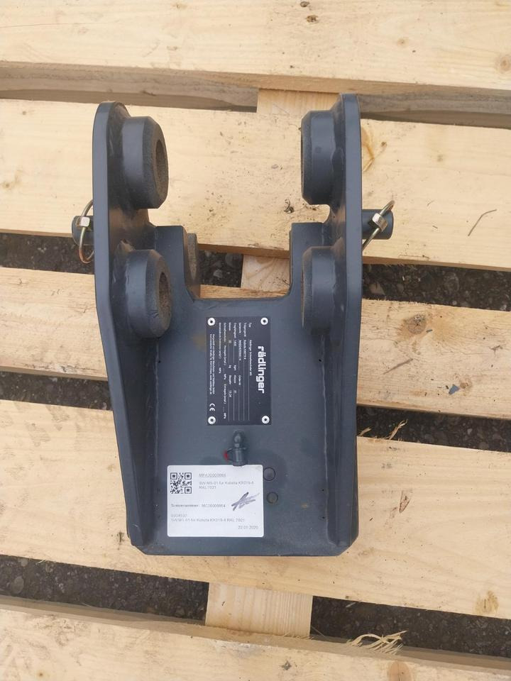 Neuen Schnellwechsler MS 01 1 - 2,5 to Minibagger Kubota 19 - Quick coupler for Mini excavator: picture 1 Neuen Schnellwechsler MS 01 1 - 2,5 to Minibagger Kubota 19 - Quick coupler for Mini excavator: picture 1