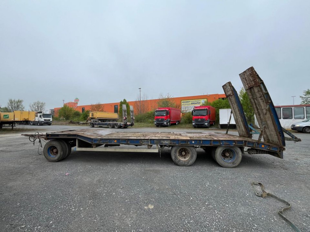 GOLDHOFER Tieflader TU 3-24 80 Tiefladeranhänger Rampen - Low loader trailer: picture 5 GOLDHOFER Tieflader TU 3-24 80 Tiefladeranhänger Rampen - Low loader trailer: picture 5