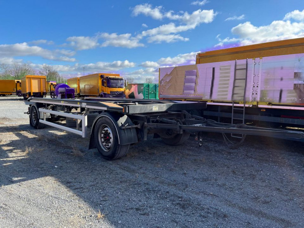 HUEFFERMANN 2-achs Abrollanhänger HAR 18.70 Containeranhänger - Roll-off/ Skip trailer: picture 2 HUEFFERMANN 2-achs Abrollanhänger HAR 18.70 Containeranhänger - Roll-off/ Skip trailer: picture 2