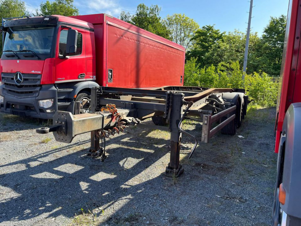 HUEFFERMANN Tandemanhänger HTA 1877 Containeranhänger - Roll-off/ Skip trailer: picture 4 HUEFFERMANN Tandemanhänger HTA 1877 Containeranhänger - Roll-off/ Skip trailer: picture 4