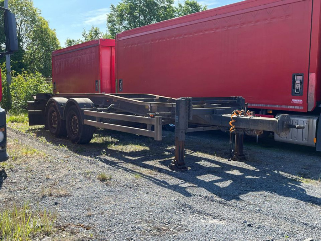 HUEFFERMANN Tandemanhänger HTA 1877 Containeranhänger - Roll-off/ Skip trailer: picture 1 HUEFFERMANN Tandemanhänger HTA 1877 Containeranhänger - Roll-off/ Skip trailer: picture 1