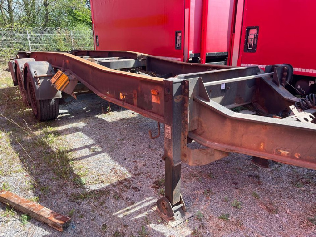 HUEFFERMANN Tandemanhänger HTS 1877 Containeranhänger - Roll-off/ Skip trailer: picture 2 HUEFFERMANN Tandemanhänger HTS 1877 Containeranhänger - Roll-off/ Skip trailer: picture 2