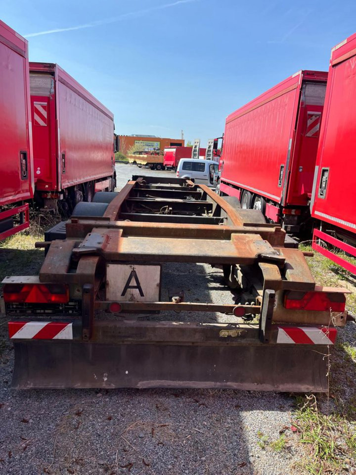 HUEFFERMANN Tandemanhänger HTS 1877 Containeranhänger - Roll-off/ Skip trailer: picture 5 HUEFFERMANN Tandemanhänger HTS 1877 Containeranhänger - Roll-off/ Skip trailer: picture 5