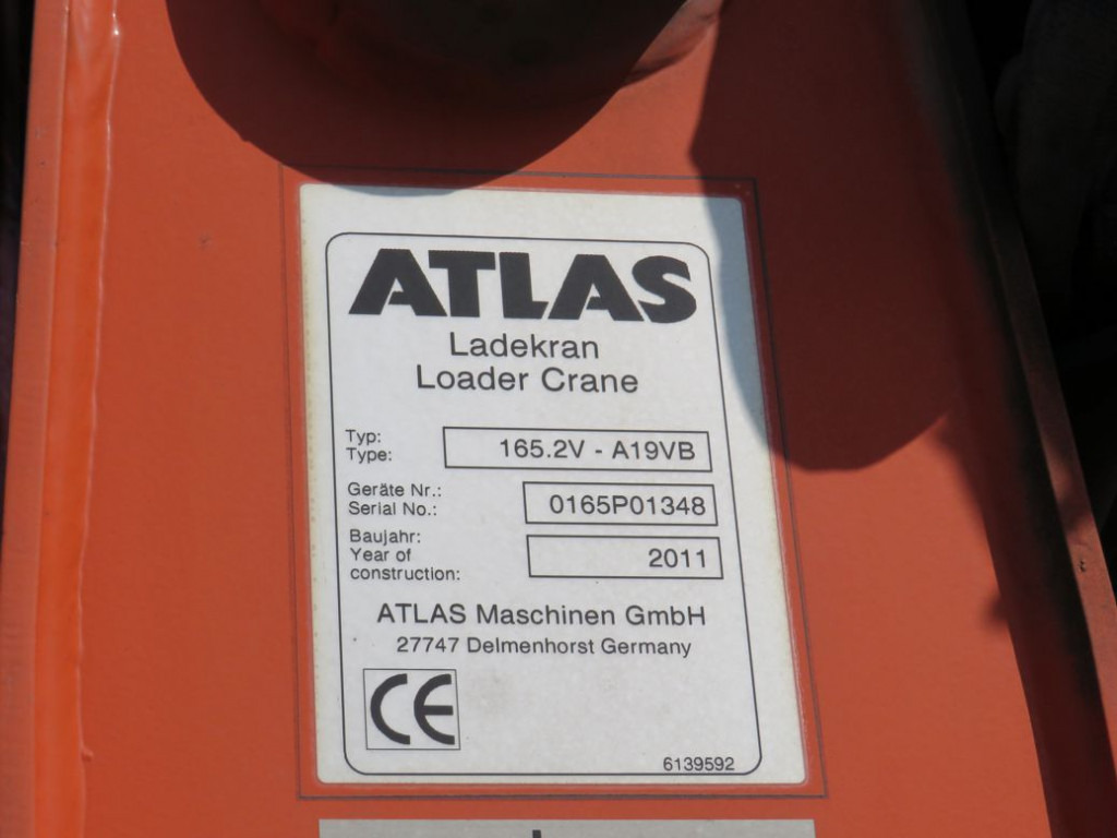 MAN TG-S 26.400 6x2-2 BL Pritsche Heckkran Atlas 165.2 - Dropside/ Flatbed truck, Crane truck: picture 3 MAN TG-S 26.400 6x2-2 BL Pritsche Heckkran Atlas 165.2 - Dropside/ Flatbed truck, Crane truck: picture 3