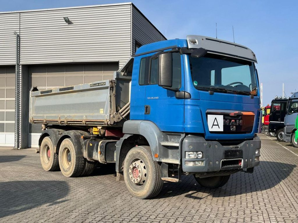 MAN TG-S 26.440 6x4 BB 3-Achs Kipper MeillerSchalter - Tipper: picture 2 MAN TG-S 26.440 6x4 BB 3-Achs Kipper MeillerSchalter - Tipper: picture 2