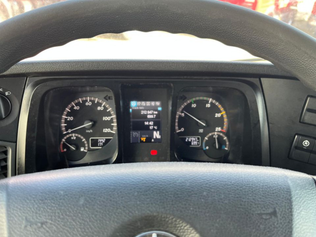 Hook lift truck, Crane truck MERCEDES-BENZ Antos 2543 L 6x2 Abrollkipper mit Kran Funk+Greiferst.: picture 14