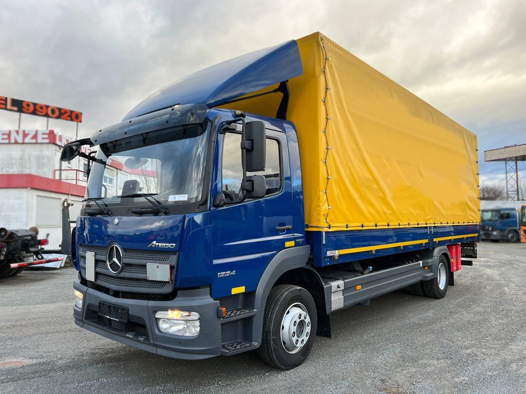 MERCEDES-BENZ Atego 1224 L  Pritsche LBW LBW 1.5 to - Curtainsider truck: picture 1 MERCEDES-BENZ Atego 1224 L  Pritsche LBW LBW 1.5 to - Curtainsider truck: picture 1