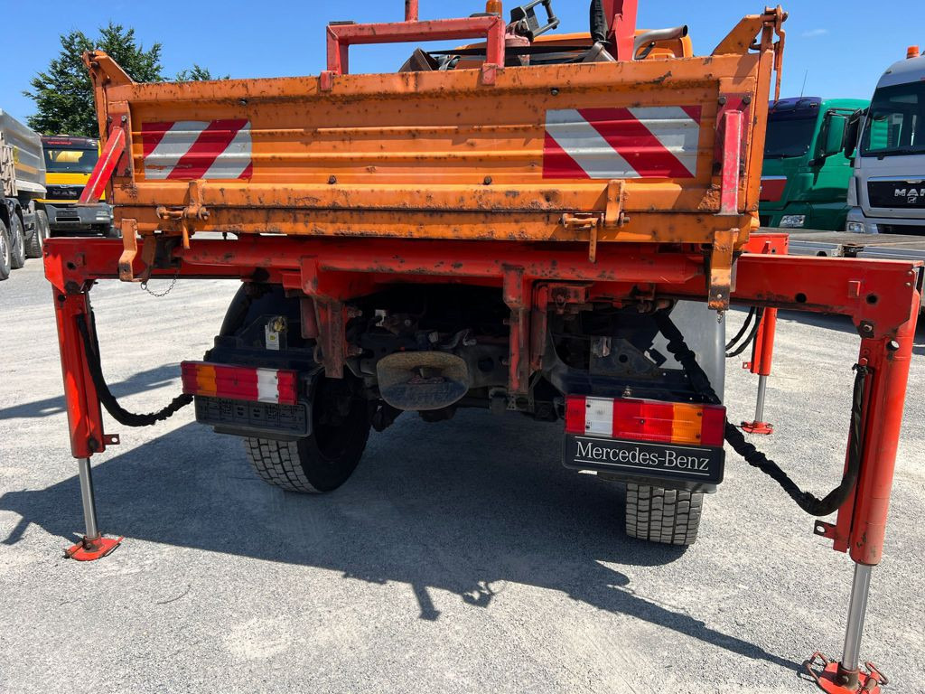 MERCEDES-BENZ Unimog U20 2-Achs Allradkipper Kran Palfinger Kran - Tipper, Crane truck: picture 3 MERCEDES-BENZ Unimog U20 2-Achs Allradkipper Kran Palfinger Kran - Tipper, Crane truck: picture 3