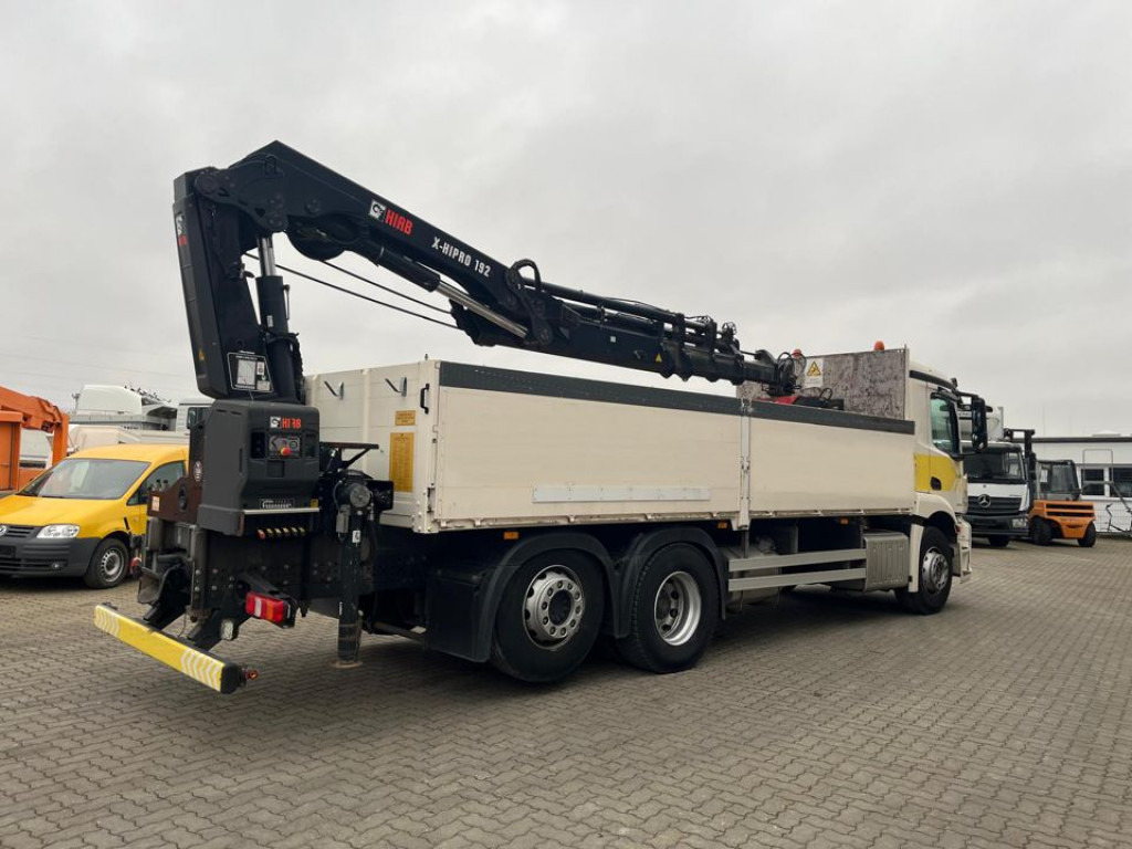 Mercedes-Benz Antos Pritsche Heckkran 2540 L 6x2 5xhydr, faltbar, Hiab 192 E - 5 / Funk - Dropside/ Flatbed truck, Crane truck: picture 4 Mercedes-Benz Antos Pritsche Heckkran 2540 L 6x2 5xhydr, faltbar, Hiab 192 E - 5 / Funk - Dropside/ Flatbed truck, Crane truck: picture 4