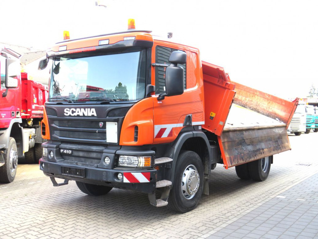 SCANIA (S) SCANIA (S) P 2-Achs Kipper 410 4x2 Meiller Bordmatik - Tipper: picture 1 SCANIA (S) SCANIA (S) P 2-Achs Kipper 410 4x2 Meiller Bordmatik - Tipper: picture 1