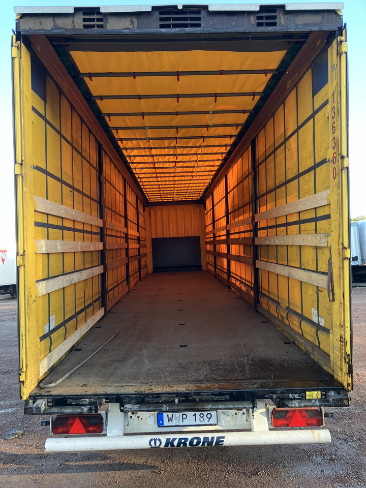 Curtainsider semi-trailer KRONE MEGA CURTAIN - LIFTING ROOF - HUCKEPACK: picture 6
