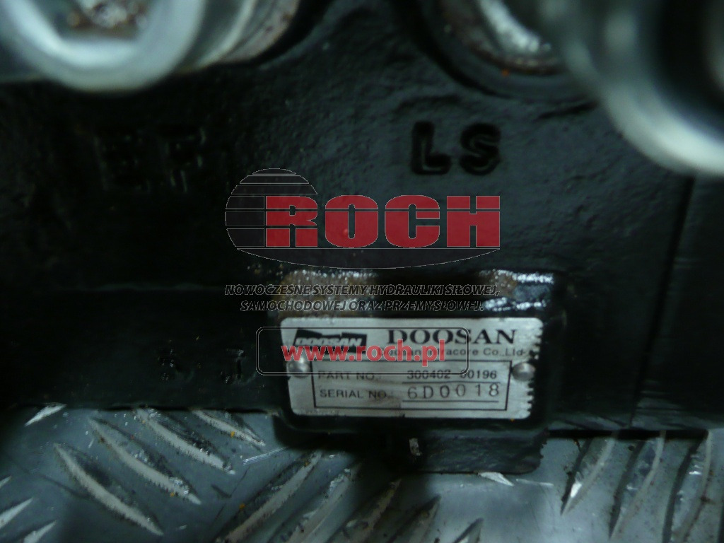 DOOSAN 300402-00196 - 1 SEKCYJNY + 410104-00141C 160205 - Hydraulic valve: picture 1 DOOSAN 300402-00196 - 1 SEKCYJNY + 410104-00141C 160205 - Hydraulic valve: picture 1