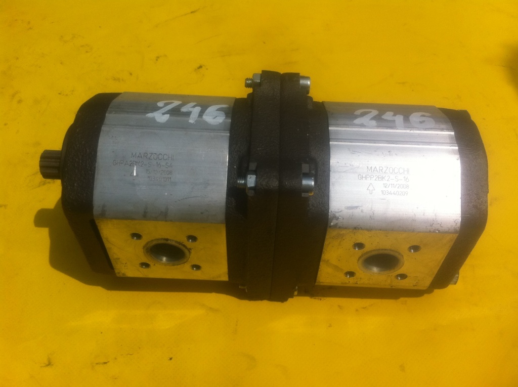 MARZOCCHI GHPA2BK2-S-16-S4 + GHPP2BK2- S-16 - Hydraulic pump for Construction machinery: picture 1 MARZOCCHI GHPA2BK2-S-16-S4 + GHPP2BK2- S-16 - Hydraulic pump for Construction machinery: picture 1