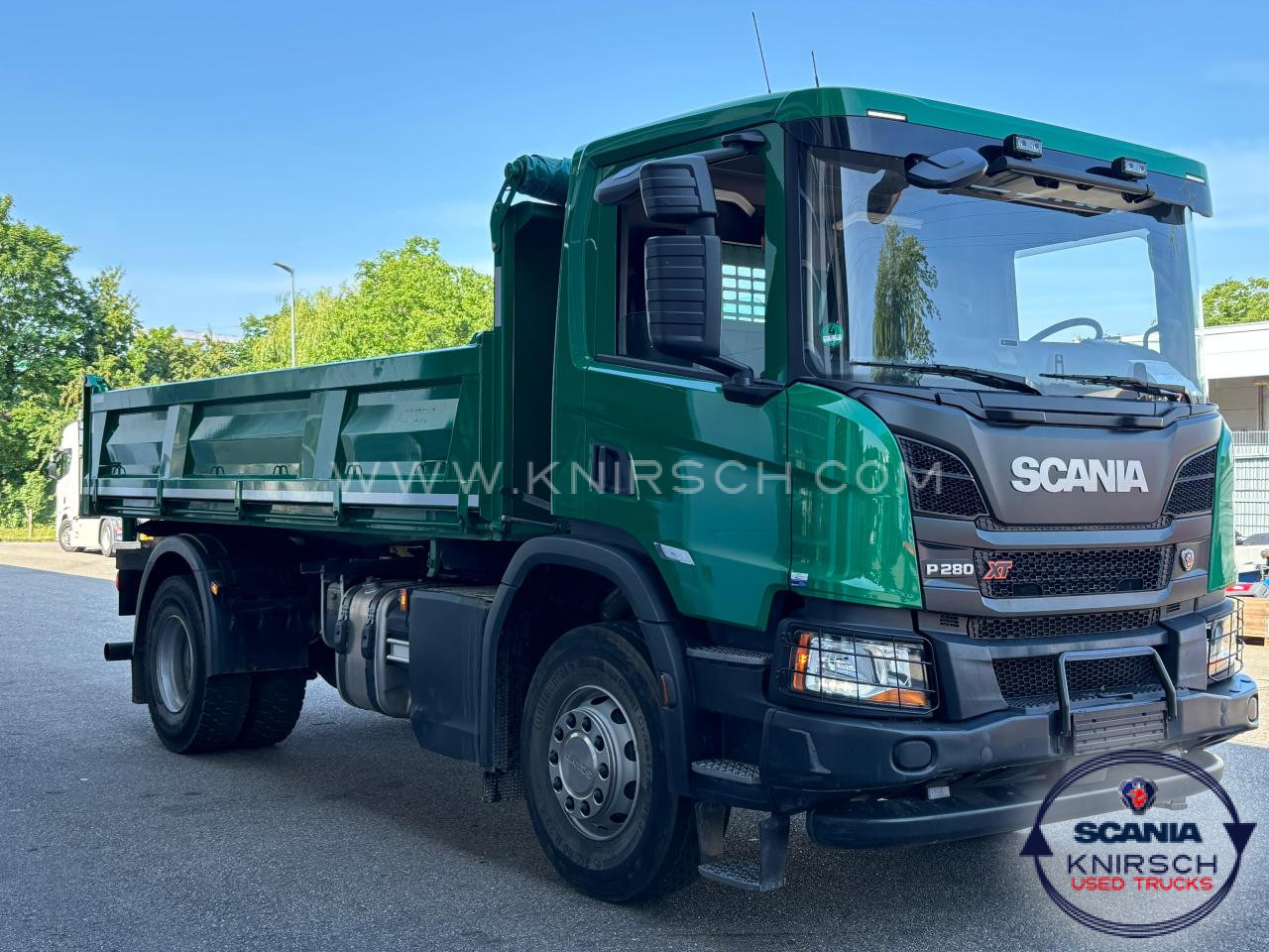 SCANIA P280B4x2HZ 3-Seiten Kipper / Bordmatic / HYVA - Tipper: picture 1 SCANIA P280B4x2HZ 3-Seiten Kipper / Bordmatic / HYVA - Tipper: picture 1