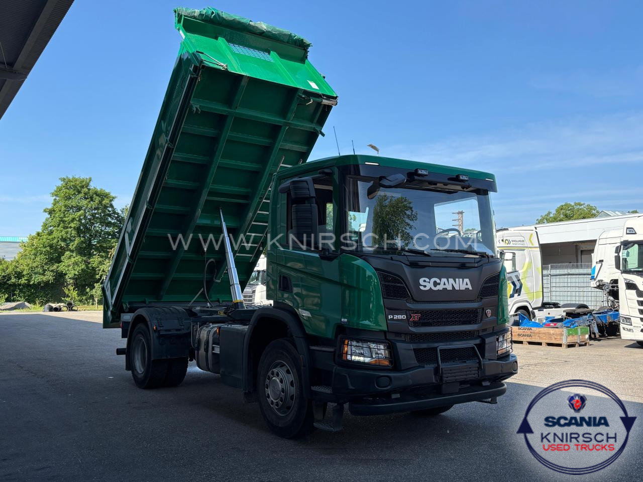 SCANIA P280B4x2HZ 3-Seiten Kipper / Bordmatic / HYVA - Tipper: picture 5 SCANIA P280B4x2HZ 3-Seiten Kipper / Bordmatic / HYVA - Tipper: picture 5