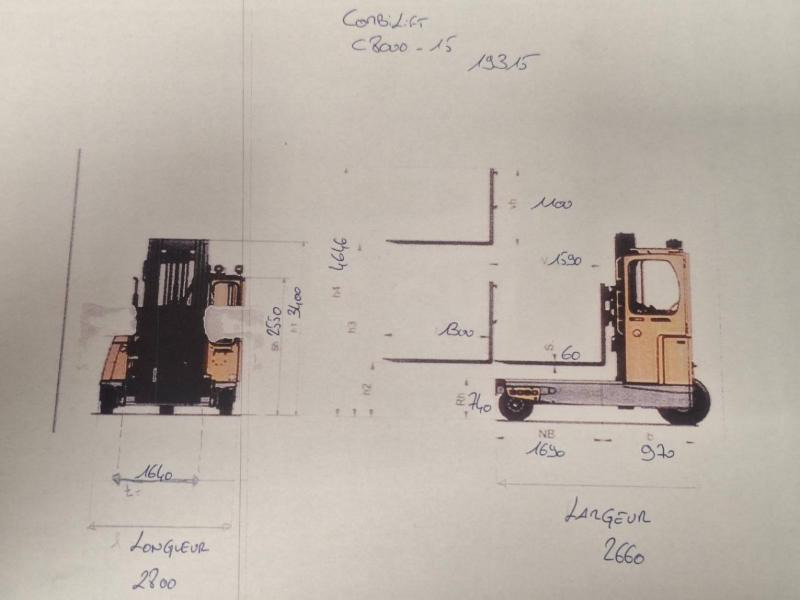 4-way reach truck Combilift C8000-15: picture 23