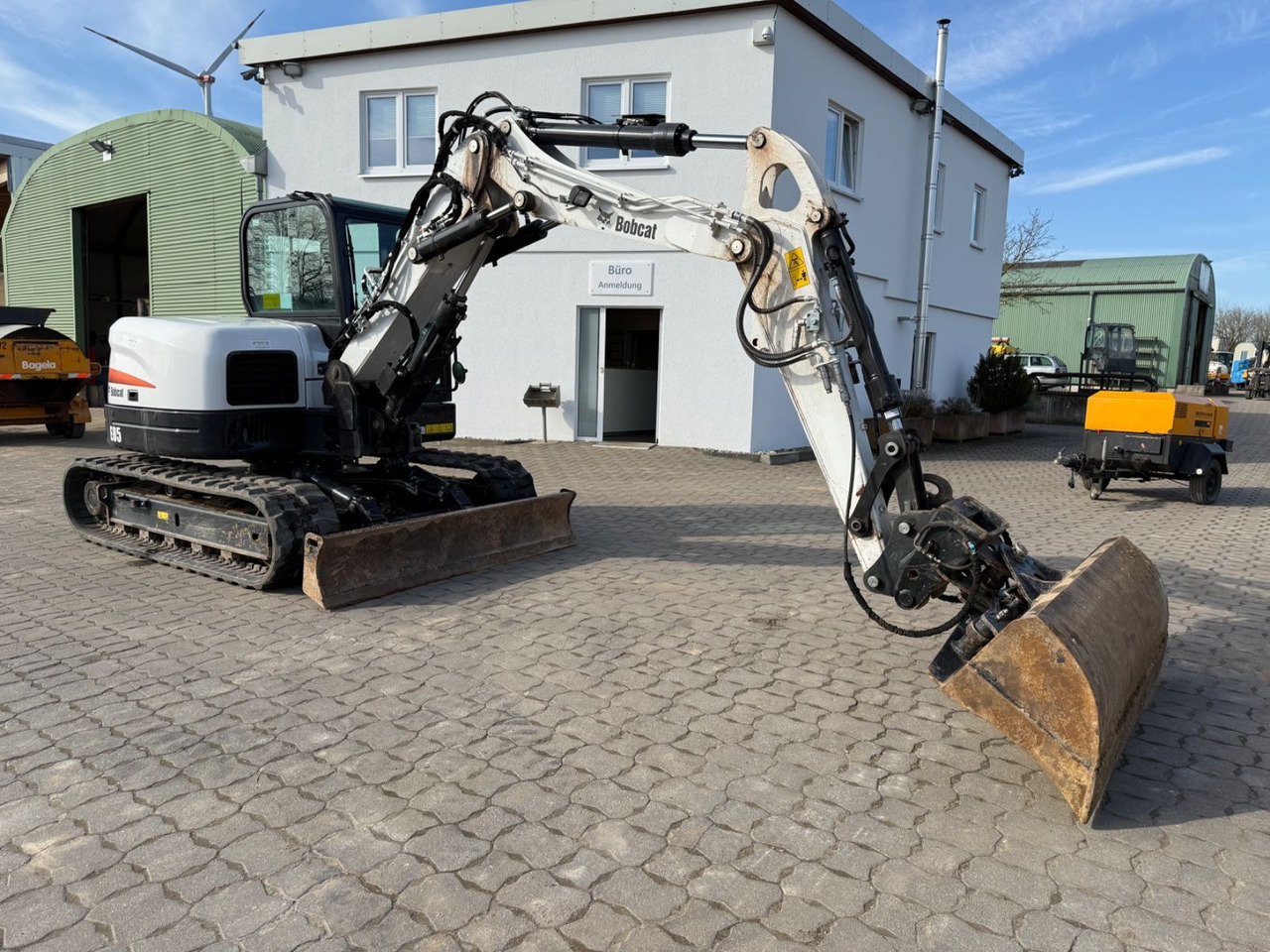 Bobcat E 85, BJ 21/22, 580 BH, hydr. VA, MS08, GLV Bobcat E 85, BJ 21/22, 580 BH, hydr. VA, MS08, GLV - Mini excavator: picture 3 Bobcat E 85, BJ 21/22, 580 BH, hydr. VA, MS08, GLV Bobcat E 85, BJ 21/22, 580 BH, hydr. VA, MS08, GLV - Mini excavator: picture 3
