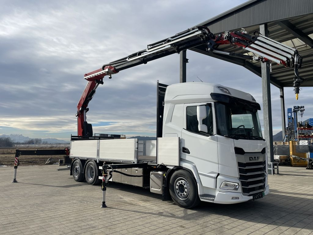DAF XF 480 FAN Kranwagen / Vorlauf 2026 ! - Dropside/ Flatbed truck, Crane truck: picture 1 DAF XF 480 FAN Kranwagen / Vorlauf 2026 ! - Dropside/ Flatbed truck, Crane truck: picture 1
