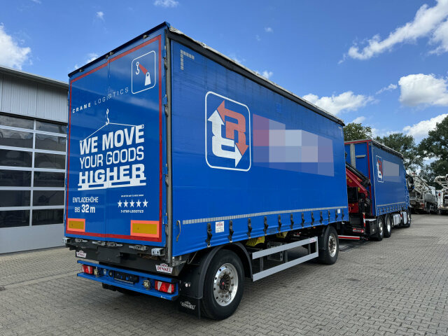 Curtainsider trailer Dinkel DAP 18000 2 Achse Pritsche Plane: picture 7