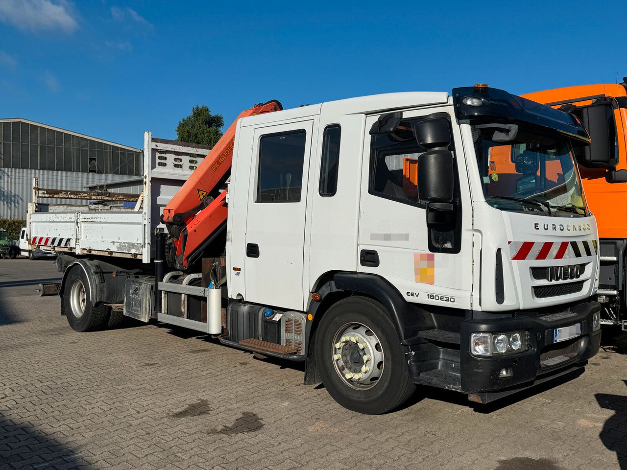 Tipper, Crane truck Iveco ML180E 4x2 DOKA Euro 5 Kipper Kran PK16001K-B: picture 1