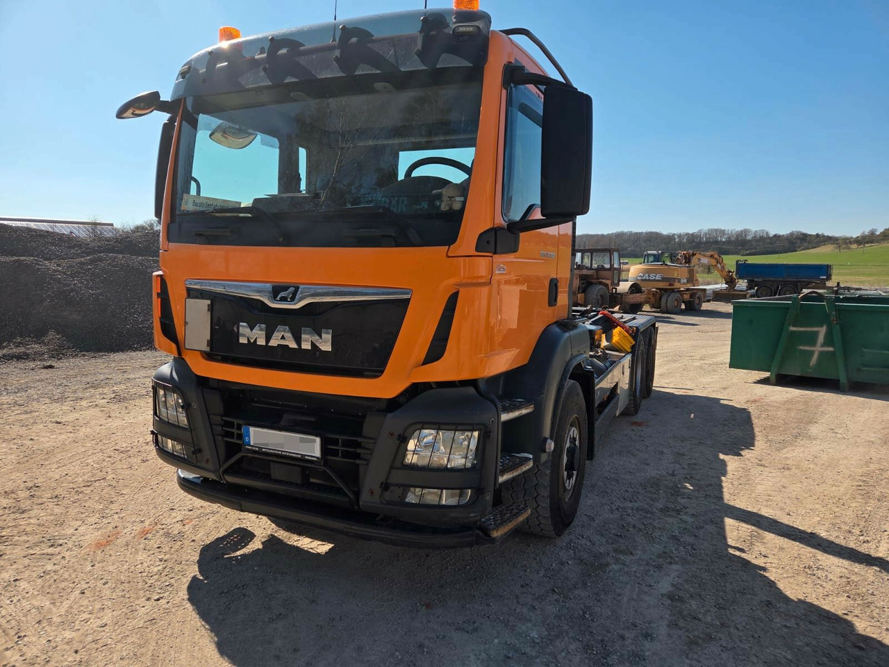 MAN TGS 26.500 6x6H Abrollkipper HIAB - Hook lift truck, Crane truck: picture 2 MAN TGS 26.500 6x6H Abrollkipper HIAB - Hook lift truck, Crane truck: picture 2