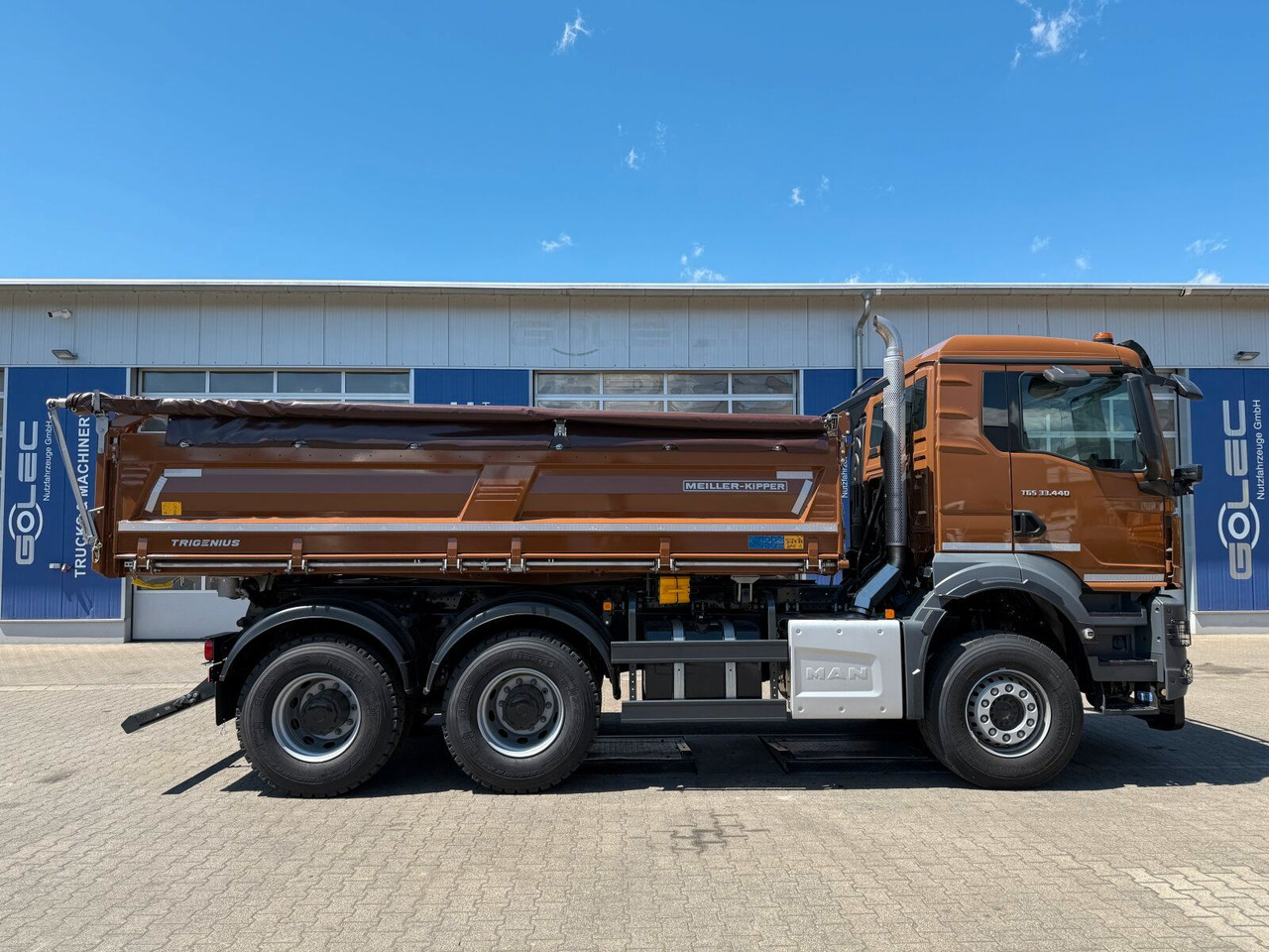 MAN TGS 33.440 6x4 Kipper MEILLER Bordmatik Frontpl. - Tipper: picture 3 MAN TGS 33.440 6x4 Kipper MEILLER Bordmatik Frontpl. - Tipper: picture 3