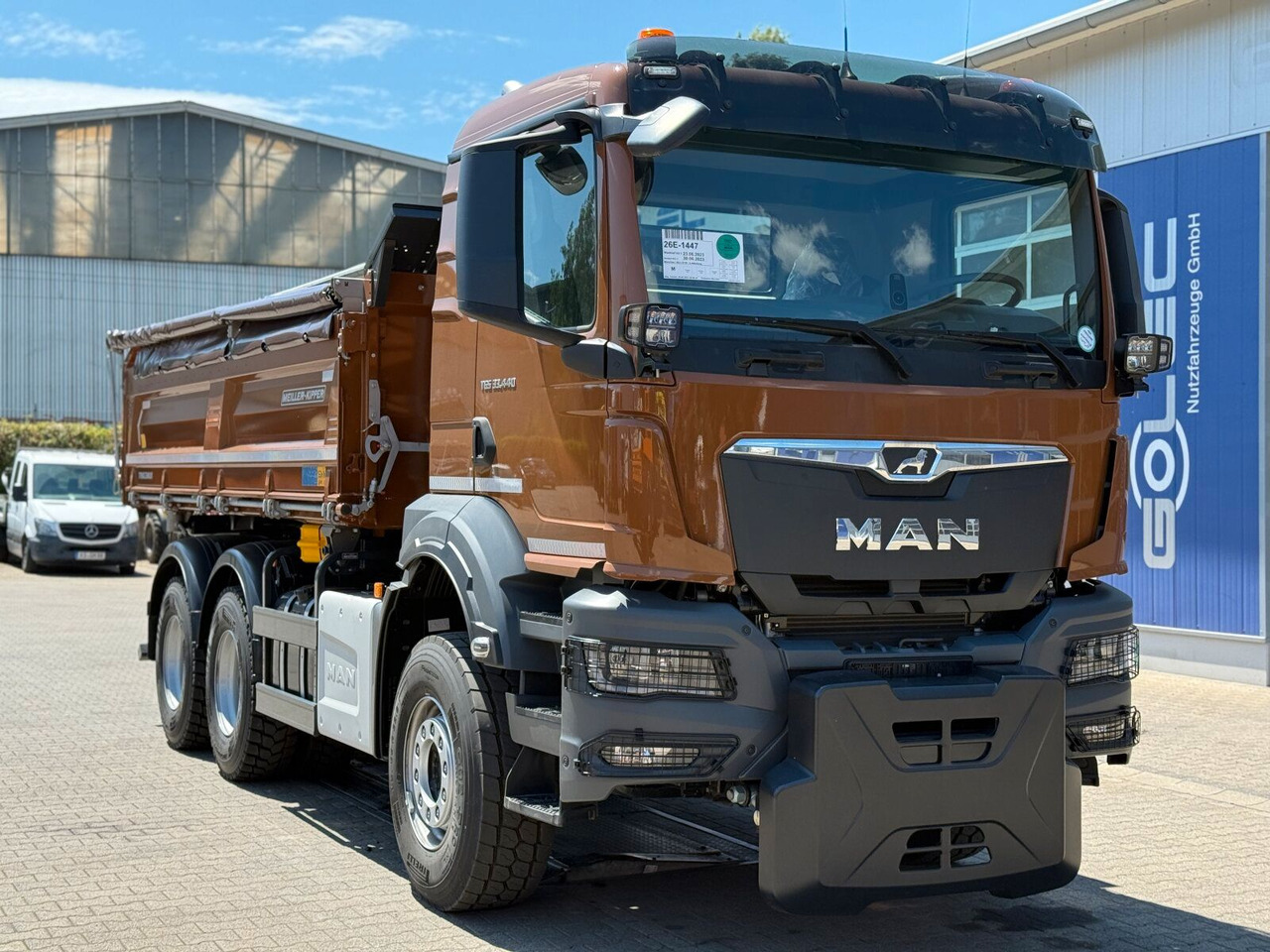 MAN TGS 33.440 6x4 Kipper MEILLER Bordmatik Frontpl. - Tipper: picture 1 MAN TGS 33.440 6x4 Kipper MEILLER Bordmatik Frontpl. - Tipper: picture 1