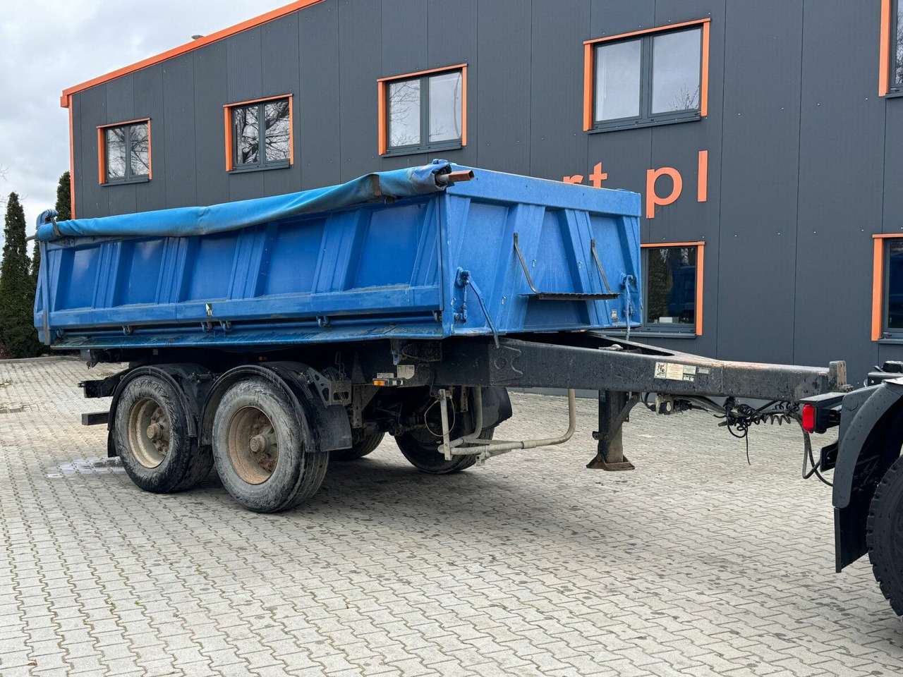 Meiller MZDA 18/21 Tandem Kipper 2 Achse - Tipper trailer: picture 1 Meiller MZDA 18/21 Tandem Kipper 2 Achse - Tipper trailer: picture 1