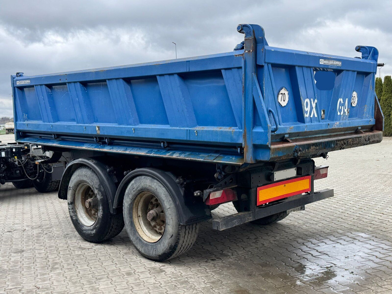 Meiller MZDA 18/21 Tandem Kipper 2 Achse - Tipper trailer: picture 5 Meiller MZDA 18/21 Tandem Kipper 2 Achse - Tipper trailer: picture 5