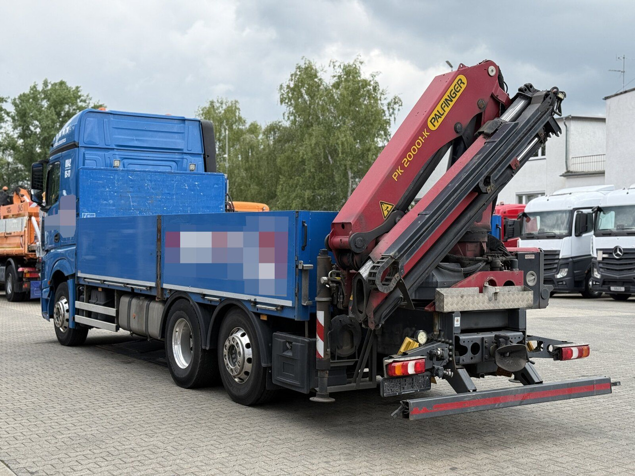 Mercedes-Benz ACTROS 2545 6x2 Pritsche Kran Palfinger PK20001K - Crane truck: picture 5 Mercedes-Benz ACTROS 2545 6x2 Pritsche Kran Palfinger PK20001K - Crane truck: picture 5