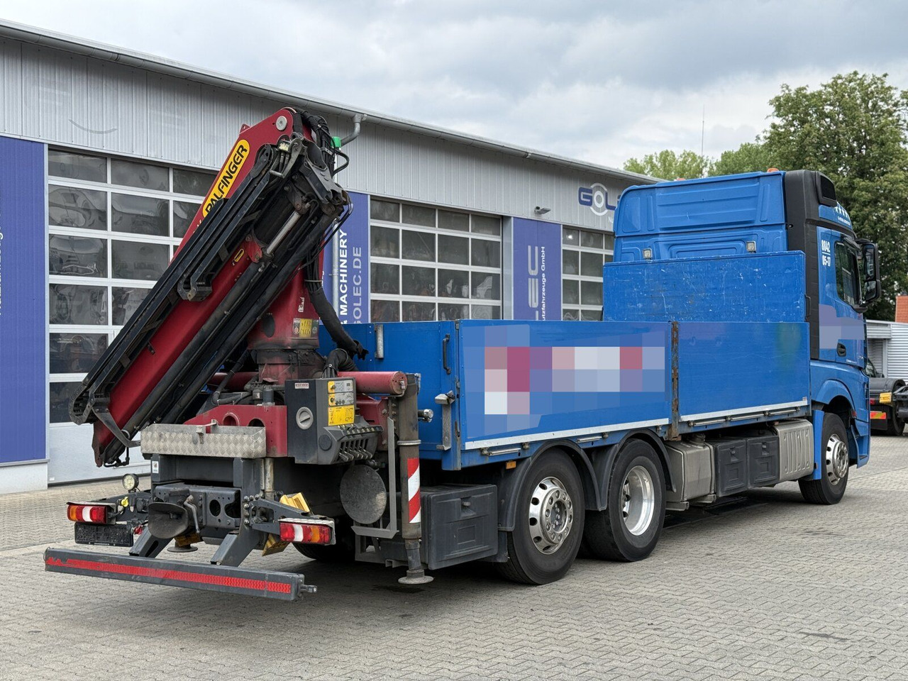 Mercedes-Benz ACTROS 2545 6x2 Pritsche Kran Palfinger PK20001K - Dropside/ Flatbed truck, Crane truck: picture 3 Mercedes-Benz ACTROS 2545 6x2 Pritsche Kran Palfinger PK20001K - Dropside/ Flatbed truck, Crane truck: picture 3