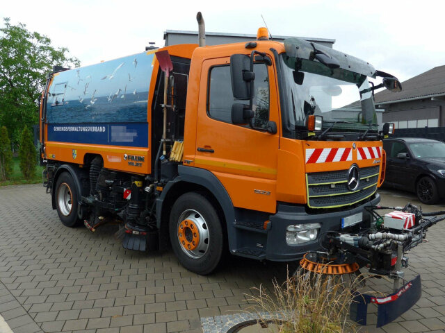 Mercedes-Benz ATEGO 1523 4x2 FAUN Viajet 6R/H HD 100 Bar - Road sweeper: picture 1 Mercedes-Benz ATEGO 1523 4x2 FAUN Viajet 6R/H HD 100 Bar - Road sweeper: picture 1