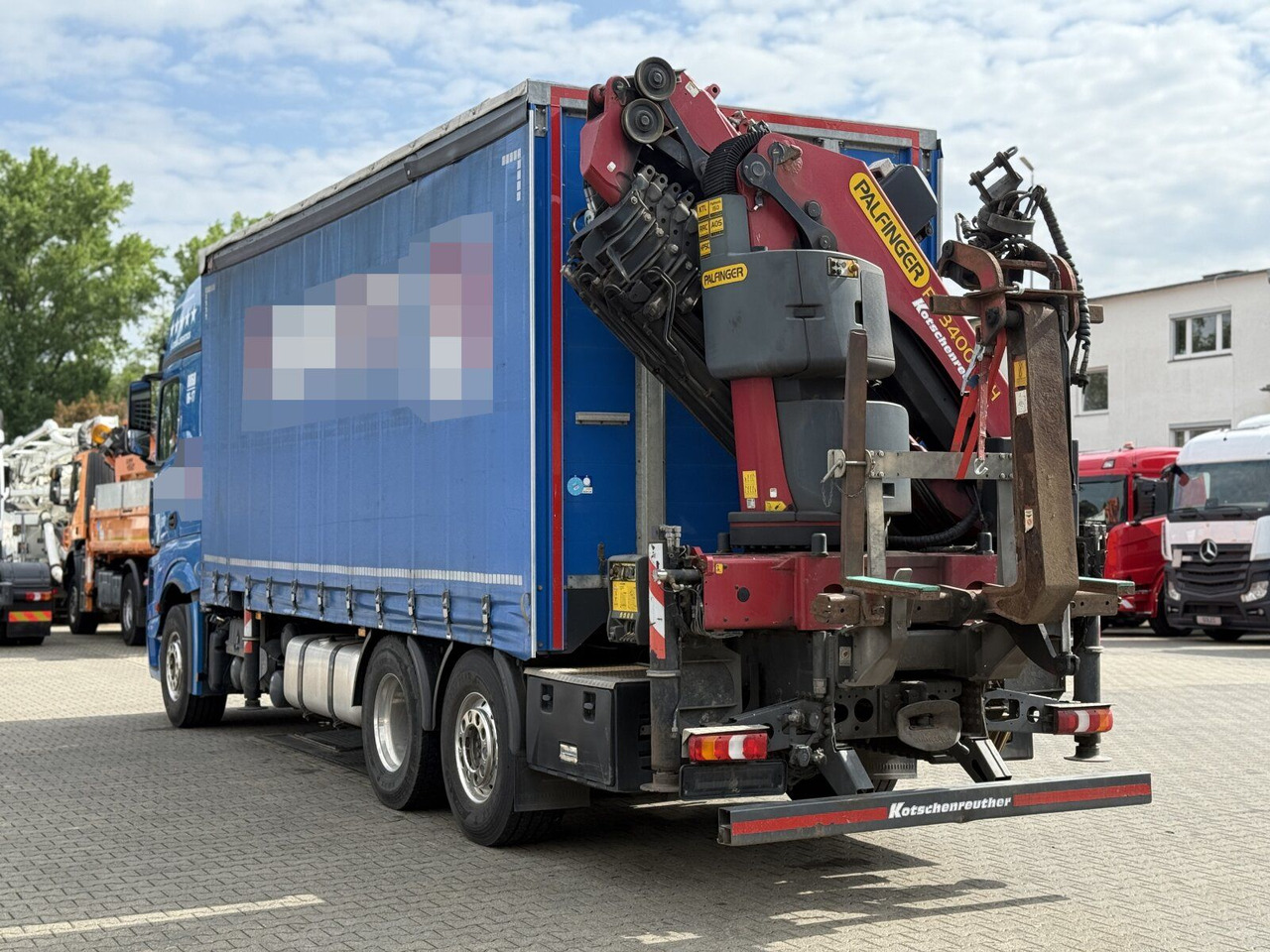 Mercedes-Benz Actros 6x2 Pritsche Kran Palfinger PK34002 + JIB - Crane truck: picture 5 Mercedes-Benz Actros 6x2 Pritsche Kran Palfinger PK34002 + JIB - Crane truck: picture 5