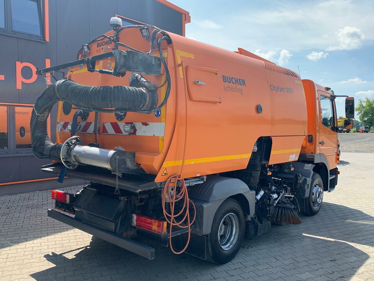 Mercedes-Benz Atego Kehrmaschine BUCHER CITYFANT 5000 - Road sweeper: picture 3 Mercedes-Benz Atego Kehrmaschine BUCHER CITYFANT 5000 - Road sweeper: picture 3