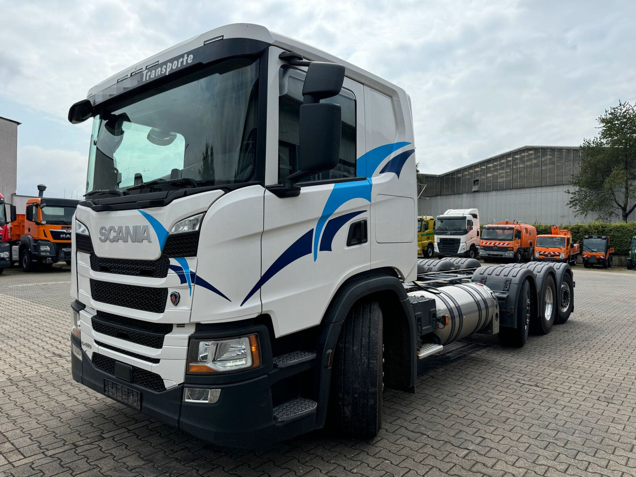 Scania G 410 B8x2*6 NB LNG Fahrgestell Nebenantrieb - Tank truck, Crane truck: picture 3 Scania G 410 B8x2*6 NB LNG Fahrgestell Nebenantrieb - Tank truck, Crane truck: picture 3