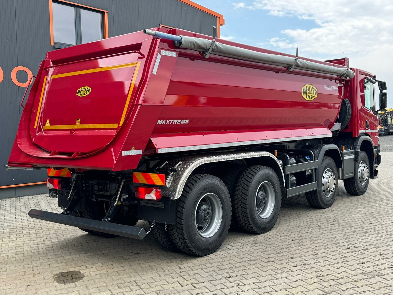 Scania P 420 8x4 Kipper Meiller Euro 6 - Tipper: picture 5 Scania P 420 8x4 Kipper Meiller Euro 6 - Tipper: picture 5